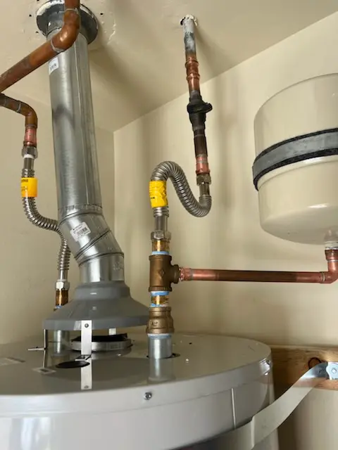 Water heater installation and plumbing repair in Shootflying Hill