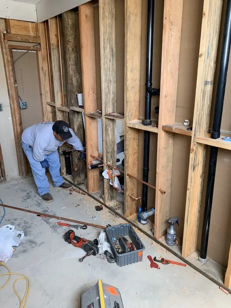 Commercial rough-in plumbing for Gas Line Repair in Shootflying Hill